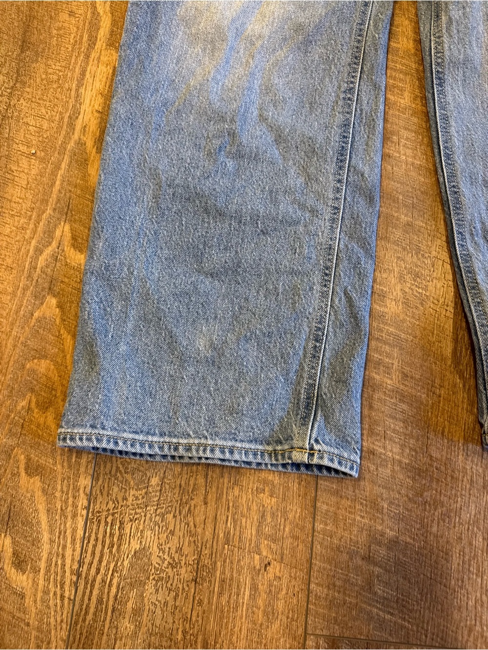 Old Navy Women’s Jeans Extra High Rise City Sky-Hi Wide Leg Size 4 Petite - Picture 5 of 10